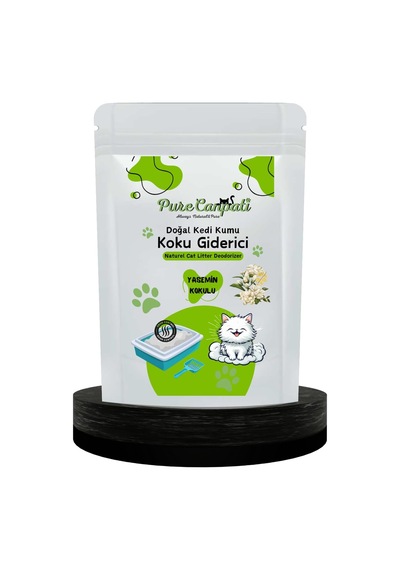 Kedi Kumu Koku Giderici- Kötü Kokuları Giderir - Doğal Koku Giderici - Yasemin Kokulu 240 Gr