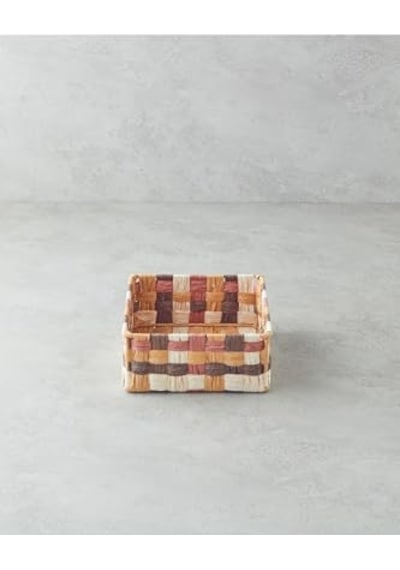 Square Kağıt Ip Sepet Kahve Genel