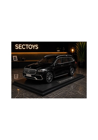 Mercedes Glc 63 Siyah Diecast Model Araba Açılan Kapılar 1:24 Mercedes Benz Glc 63 Model Araba