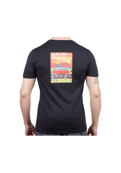 600604 Alpinist Vassi Erkek T-Shirt Siyah L Siyah