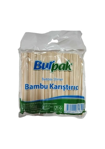 Burpak Bambu Karıştırıcı 11 Cm Pk : 400 Lü