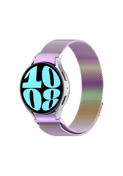 Galaxy Watch 6 40mm Uyumlu Krd-01 Metal Zore Kordon-gri