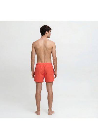 Jack & Jones Erkek Logo Detayli Normal Kalip - Maui - 12291391 Hot Coral