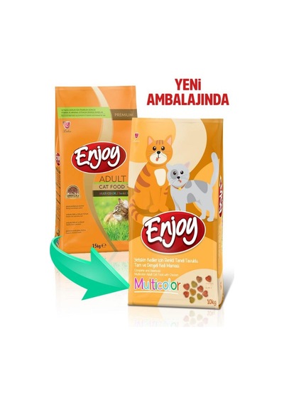 Multicolor Tavuklu Kedi Maması 10 Kg