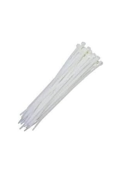 Tork Kablo Bağı Cırt Kelepçe 3,5mmx140mm Beyaz 100 'lü Paket