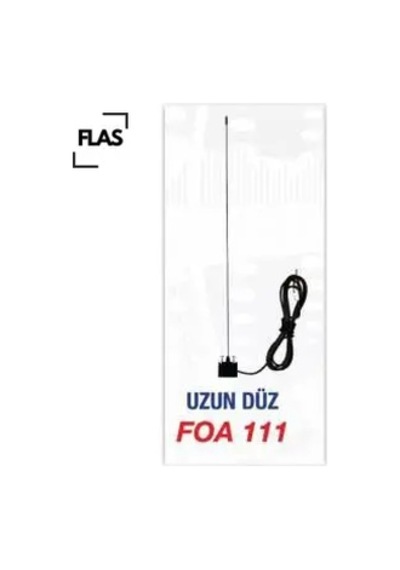 Oluk Anteni Uzun Düz Üniversal Flas
