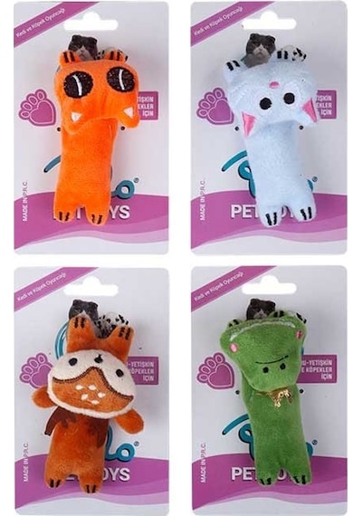 Polo Peluş Hayvanlar Kedi Oyuncağı 11 Cm 1 Tane