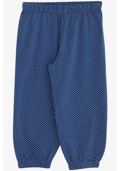Breeze Kız Bebek Pijama Takımı Puantiye Desenli 9 Ay-3 Yaş, Lacivert