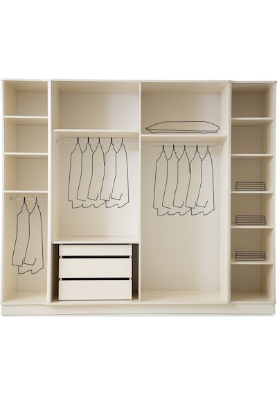 Milano Mdf 6 Kapılı Dolap