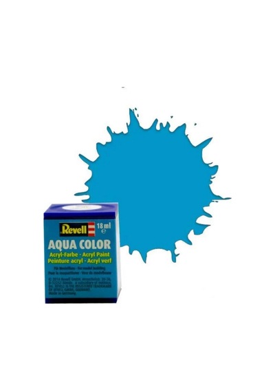 Mey İthalat Aqua Color Light Blue - Gloss Boya- 18 Ml 1