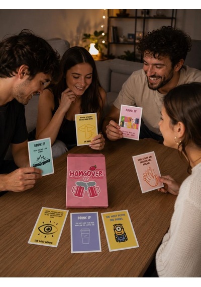 İngilizce Yazılı Eğlenceli Parti Kart Oyunu Hangover Mini Couples & Friends Party Game 1 Adet