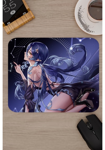 Layla Genshin Impact Anime Oyuncu V2 - 22x18 Gaming Mouse Pad Fare Altlığı