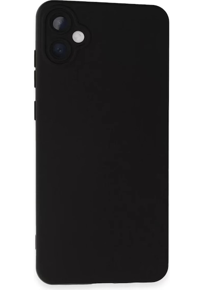 Newface Samsung Galaxy A05 Kılıf Nano İçi Kadife Silikon - Siyah