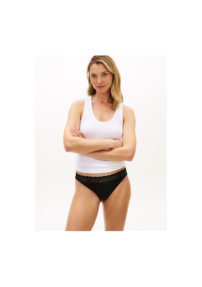 Tommy Hilfiger 3 Pack Tanga Thong-16141 0r8 Black / Black / Black
