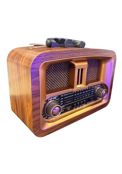 Taşınabilir Klasik Am/fm/sw Retro Ev Radyo Usb İle Şarj Olabilen Retro Radyo 5639