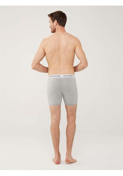U.S. Polo Assn. 80453 Erkek Tekli Uzun Paçalı Boxer 001