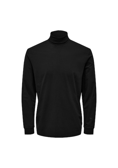 Onsthor Reg Roll Neck Erkek Siyah Sweatshirt - 22026436 Siyah