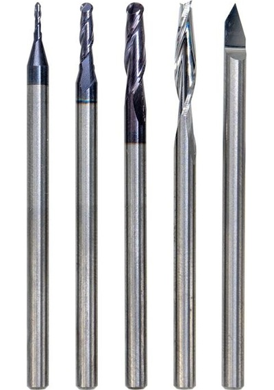 Titi 5527 Karbür Gravür Oyma Seti 5 Parça Sap:3mm