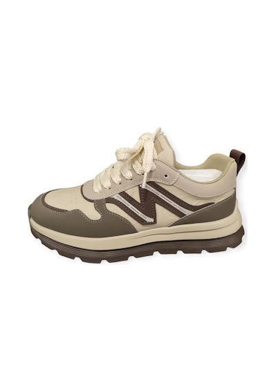 Forty Four Degree İthal Erkek Sneaker Spor Ayakkabı Bej