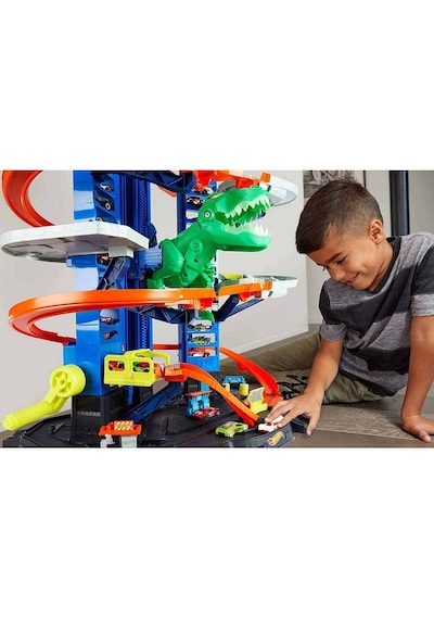 Hot Wheels Robotik T-Rex Ultimate - Garaj