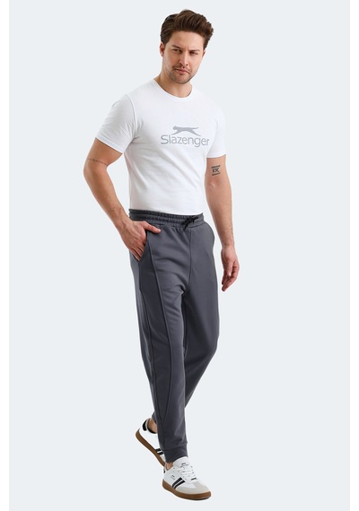 Slazenger Nacıo 2 Li Set Erkek Eşofman Altı Siyah - Antrasit