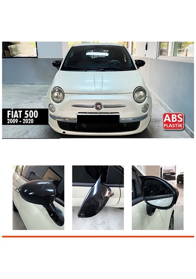 Fiat 500 / 2014 Sonrası Batman Yarasa Ayna Kapağı