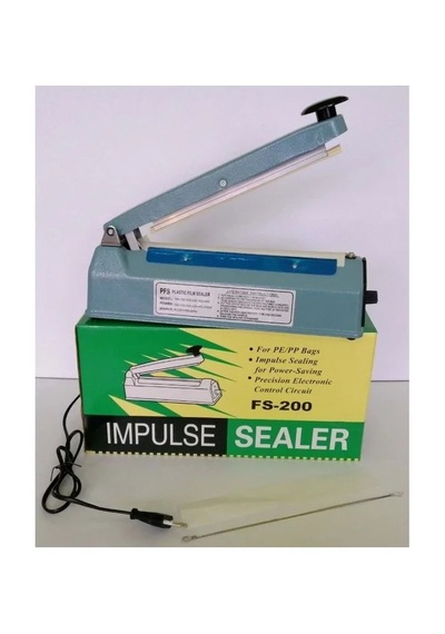 20cm Metal Gövde Poşet Ağzı Yapıştırma Kapatma Makinası Fs-200 5691