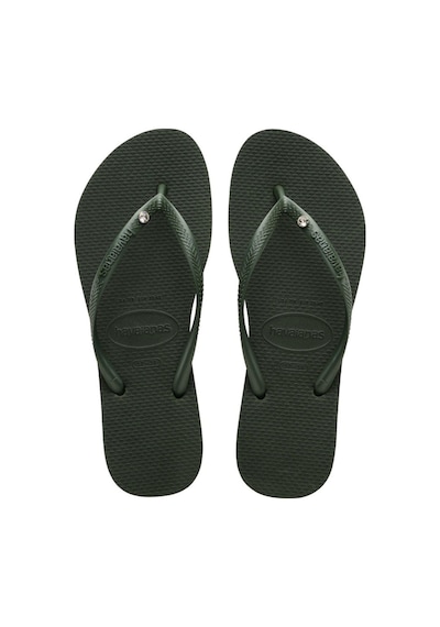 Havaianas Slim Crystal Sw Iı Olive Green Terlik 4145651-0458-2137 Koyu Yeşil