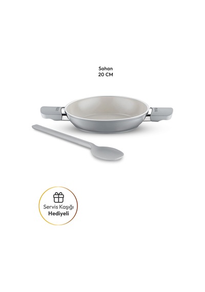 Emsan Swiss Cyrstal Rs Sahan Gri 20 Cm Gri