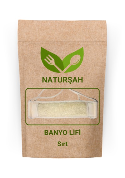 Naturşah Doğal Kabak Banyo Lifi Sırt