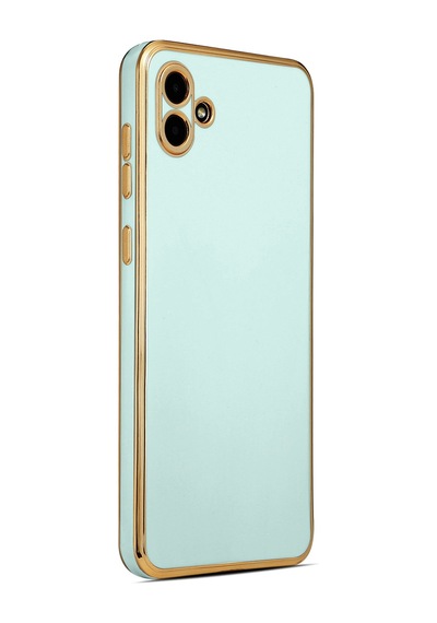Zore Galaxy Uyumlu A04 Kılıf Bark Kapak - Mavi Açık Mavi Açık