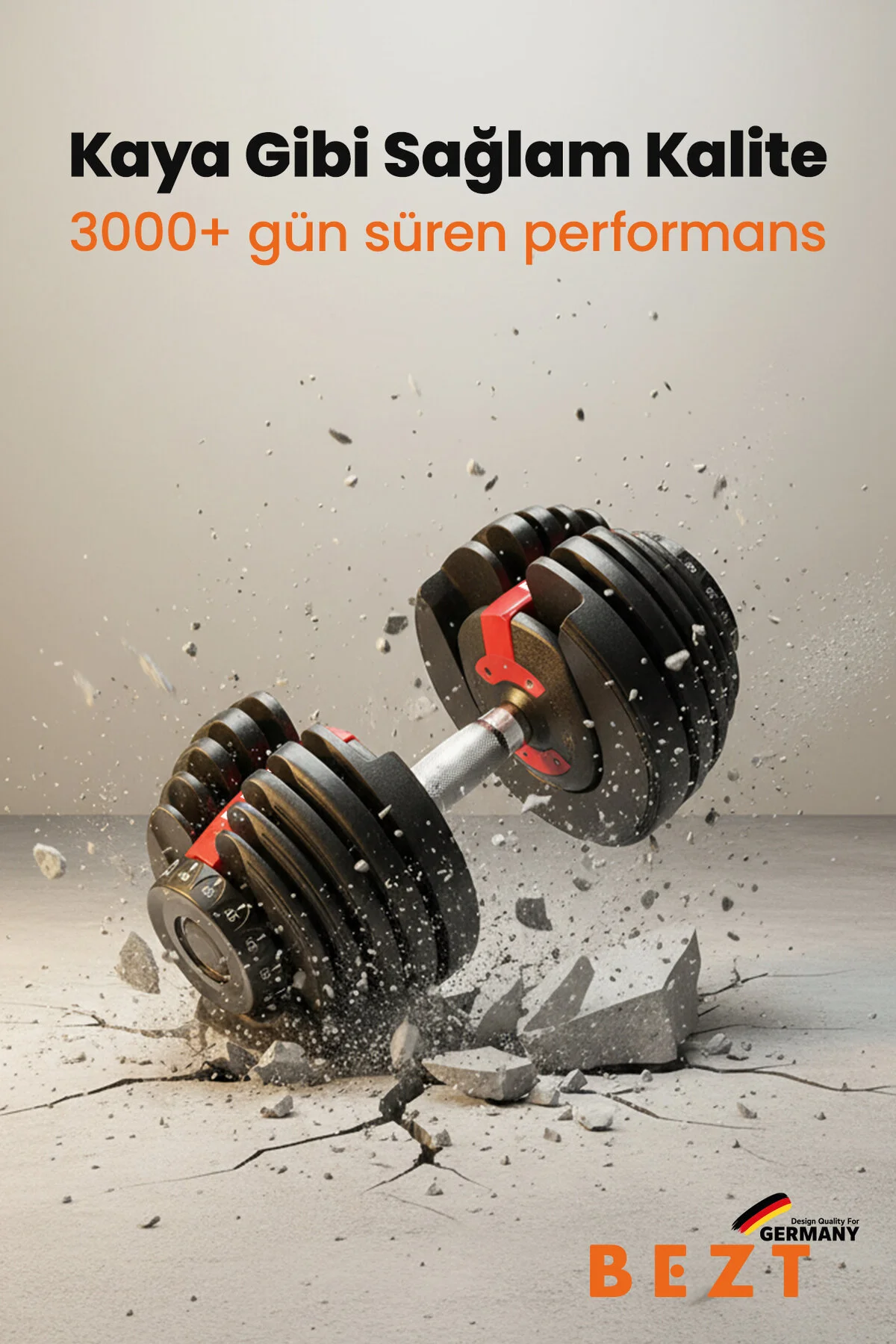 Bezt Pro Sports Ayarlanabilir Dambıl Seti 2.25 Kg Dan 24 Kg A Kadar