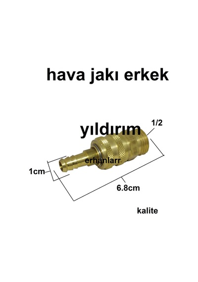 Hava Jakı Yarım Parmak Erkek Komprasör Jakısarı Prinç