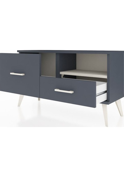 Arges Şifonyer Tek Raflı 2 Çekmeceli 88x30x48 Antrasit-aytaşı/antrasit Aytaşı/antrasit Arges Şifonyer Tek Raflı 2 Çekmeceli 88x30x48 Antrasit-aytaşı/antrasit Aytaşı/antrasit