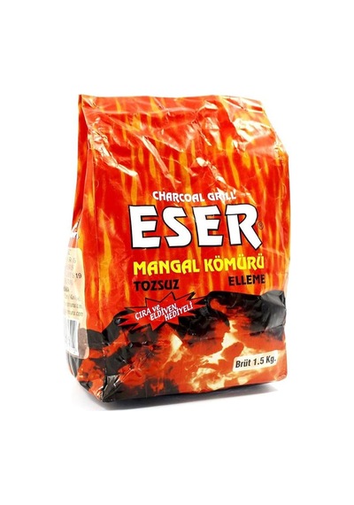 Eser Mangal Kömürü 1,5kg - Tozsuz-806 Siyah