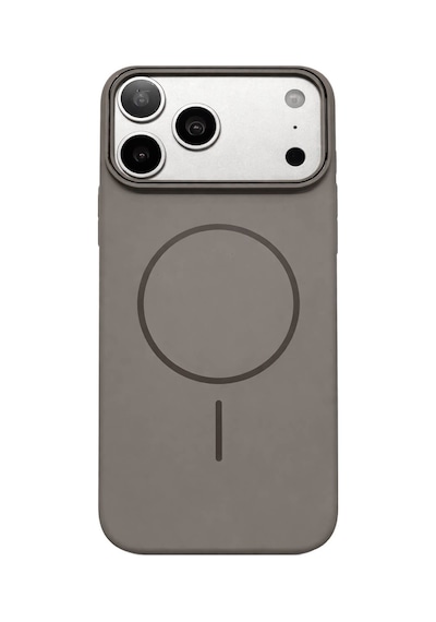 Apple iPhone 17 Pro Uyumlu Kamera Çıkıntılı Magsafe Wireless Şarj Özellikli Sert Sararmaz Silikon Kılıf Resimdeki