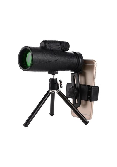 10x42 Tek Gözlü Teleskop Dürbün - Süper Zoomlu - Tripod Ayaklı - 1000m/56m