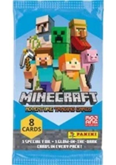 Minecraft Macera Koleksiyon Kartları Destek Paketi 8 Kart