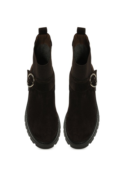 Nine West Unıma 5pr Kahverengi Kadın Düz Bot 000000000102037285 Kahverengi