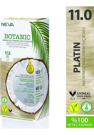 Botanıc Amonyaksız Kalıcı Krem Boya Seti 11.0
