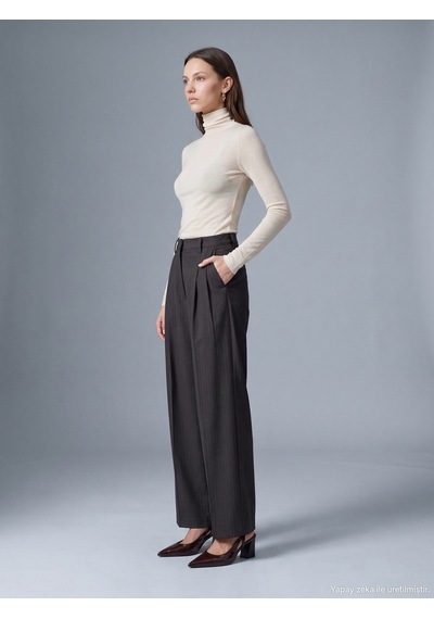 Dilvin 72784 Pensli Pantolon-kahve