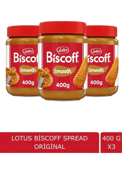 Biscoff Spread Original 400 G X 3