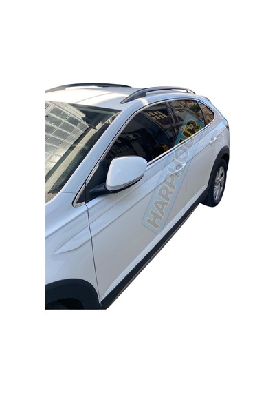 Volkswagen Taigo 2022+ Uyumlu Krom Cam Çerçevesi 12 Parça Sağ Sol Alt Üst Tam Tur Paslanmaz Çelik