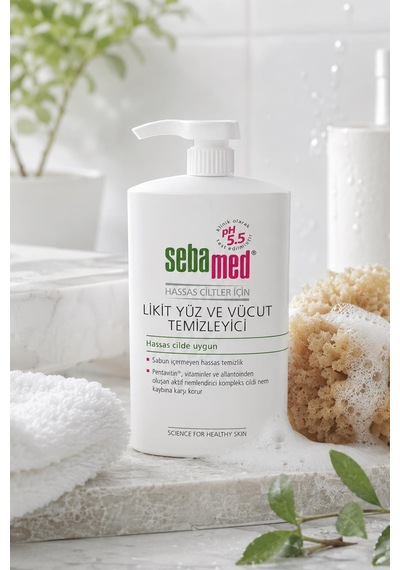 Sebamed Hassas Ciltler İçin Yüz & Vücut Temizleyici 300 Ml