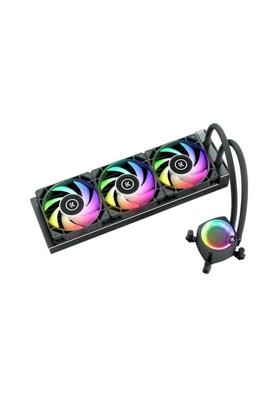 Nucleus Aıo Cr360 Lux D-rgb Hepsi Bir Arada Sıvı Cpu Soğutucu, Ek Fpt Fanları, Su Soğutma Bilgisayar Parçaları, 1