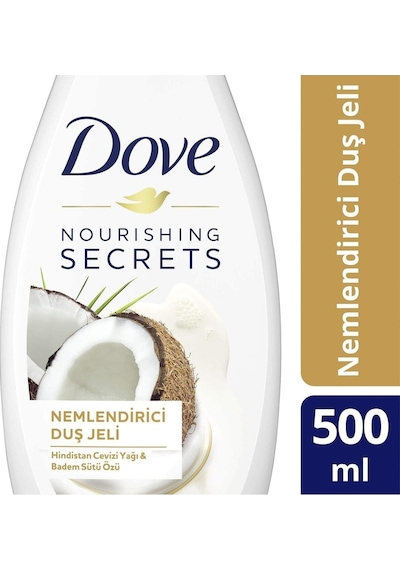Nemlendirici Hindistan Cevizi Yaği & Badem Sütü Özü Duş Jeli 500 Ml X 2 Adet Diğer