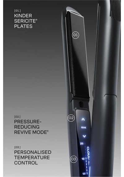 Cloud Njıne Cloud Nine The Original Iron Saç Düzleştirici, 11 Sıcaklık Ayarı, Revive Mode , Sericite Plakalar Saç Şekillendirme Cihazları Siyah Cloud Njıne Cloud Nine The Original Iron Saç Düzleştirici, 11 Sıcaklık Ayarı, Revive Mode , Sericite Plakalar Saç Şekillendirme Cihazları Siyah