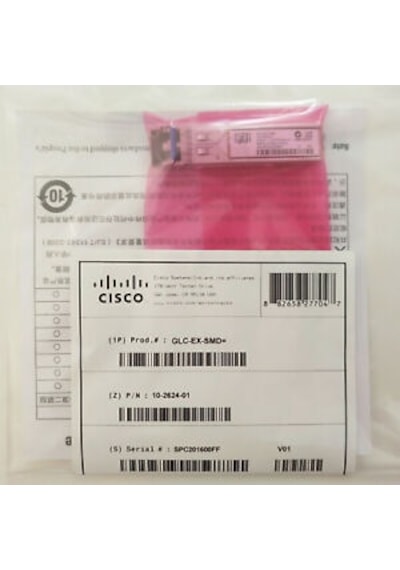 Cisco Glc-Ex-Smd= 1000Base-Ex Sfp Transceiver Module. Smf 1310Nm