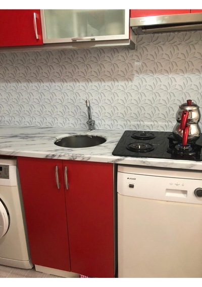 İbm9680 Mutfak Tezgah Arası Kendinden Yapışkanlı Folyo Kaplama Çiçek Desen 60cmx100cm