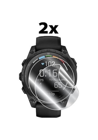 Garmin Tactix 8 47 Mm Amoled İle Uyumlu Ipg Hydrogel Ekran Koruyucu 2 Adet